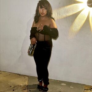 Black Dazzling Jumpsuit